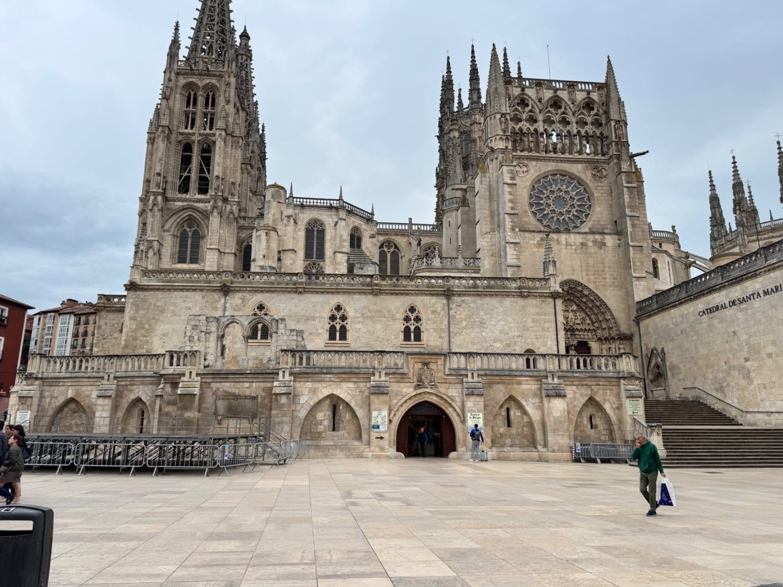 Main entrance of Burgos Cathedral