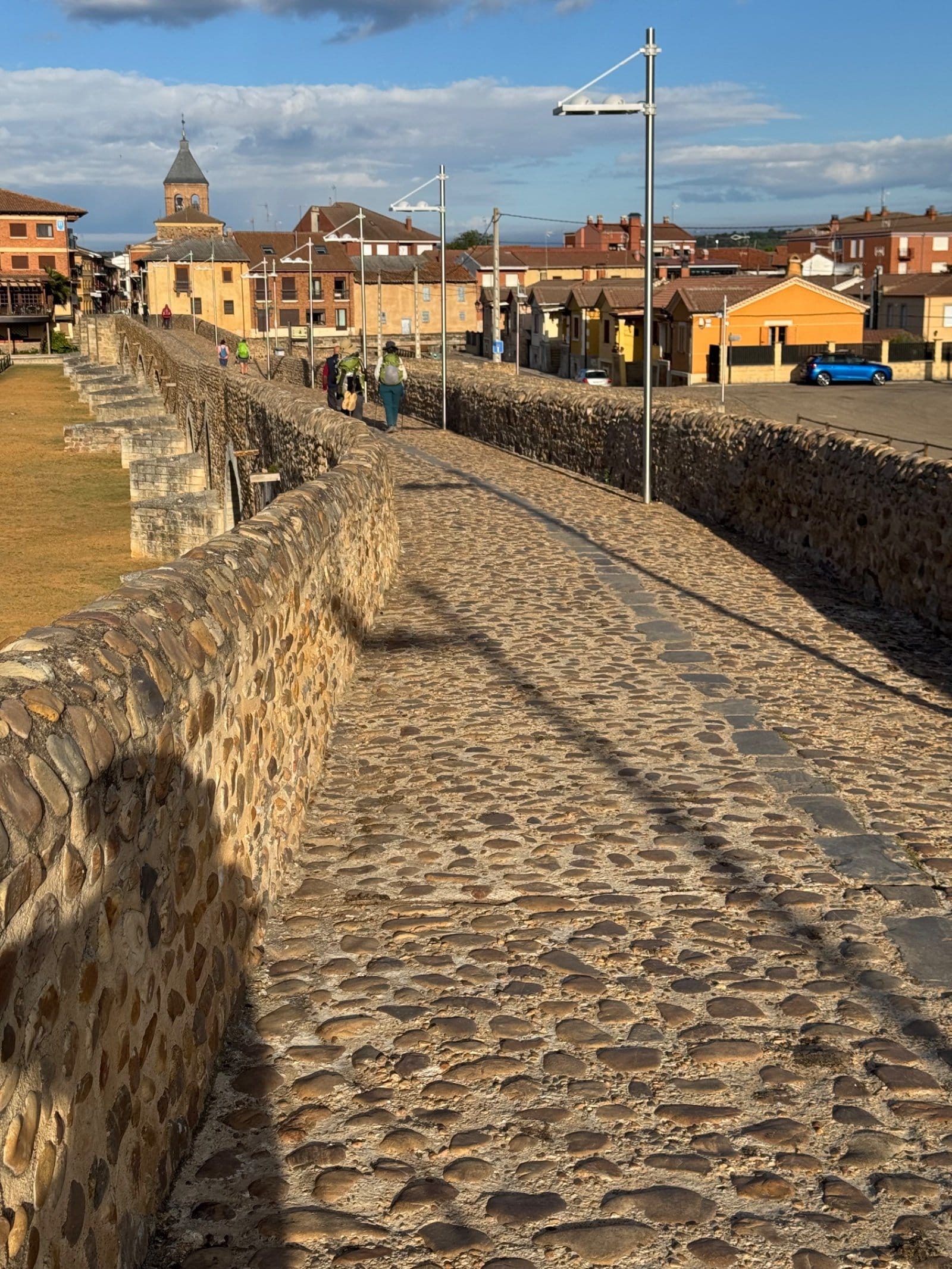 Ancient Roman bridge in Astorga