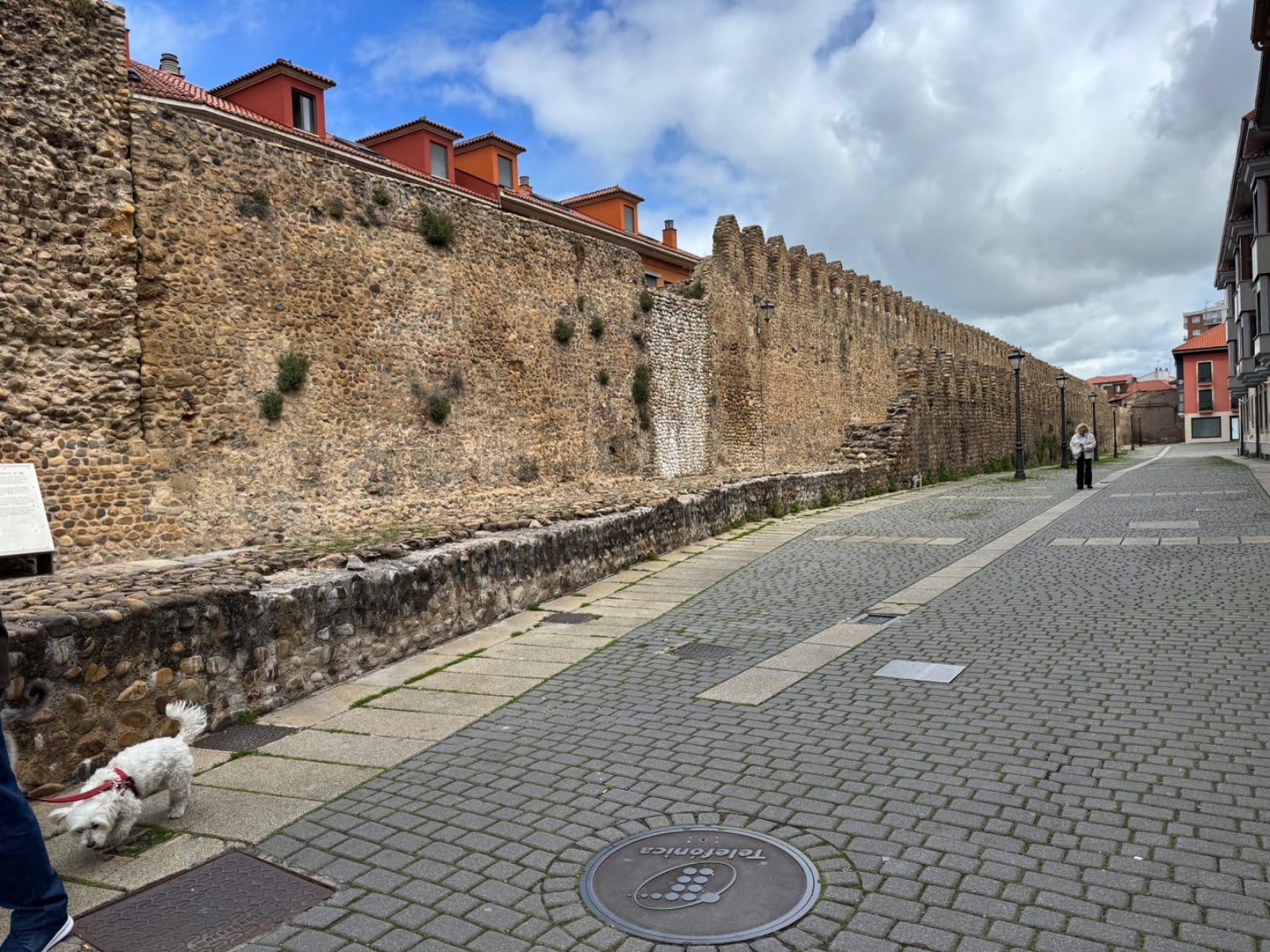 Roman walls of León historic district