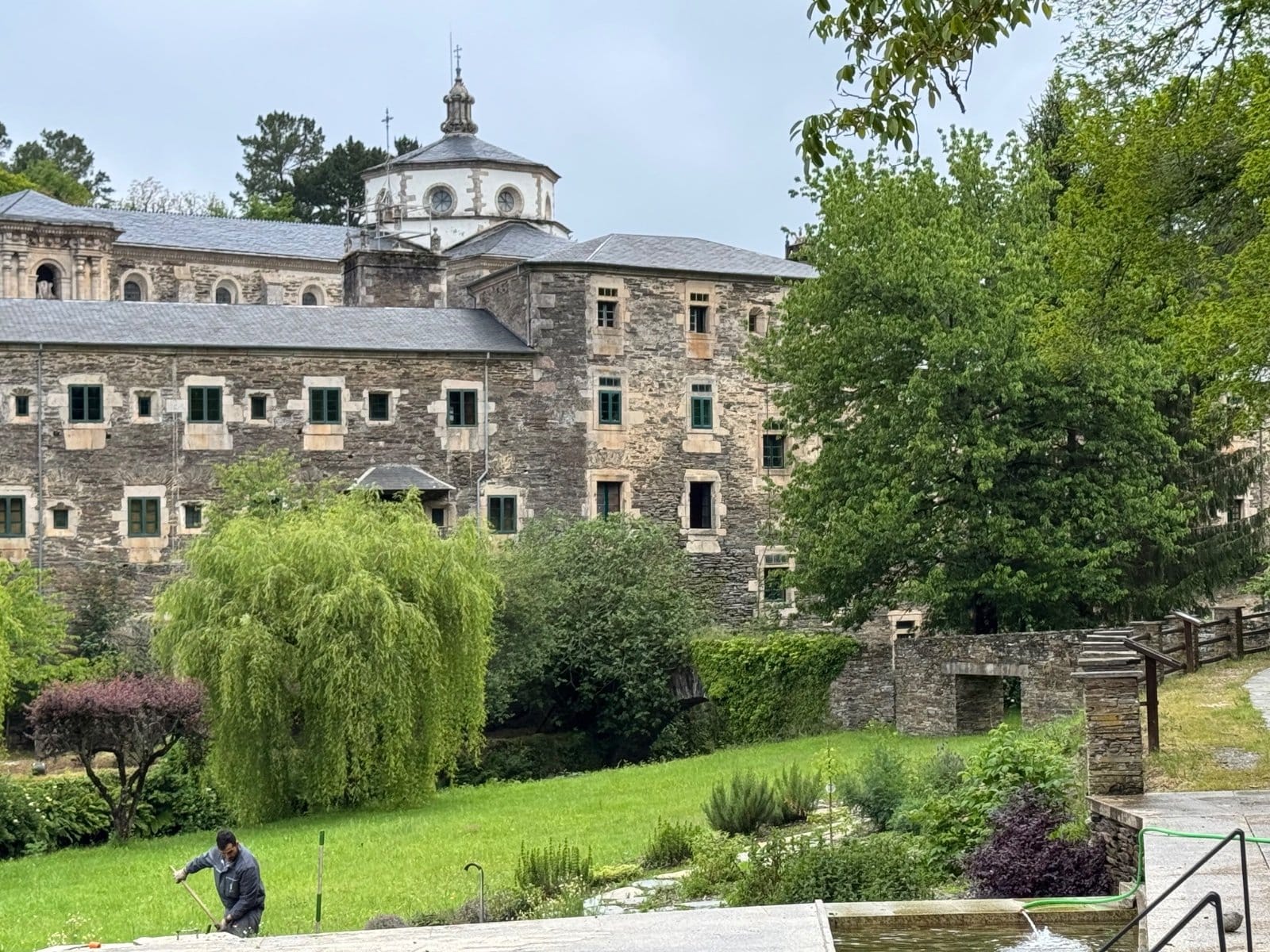 Monastery of San Xulián de Samos complex