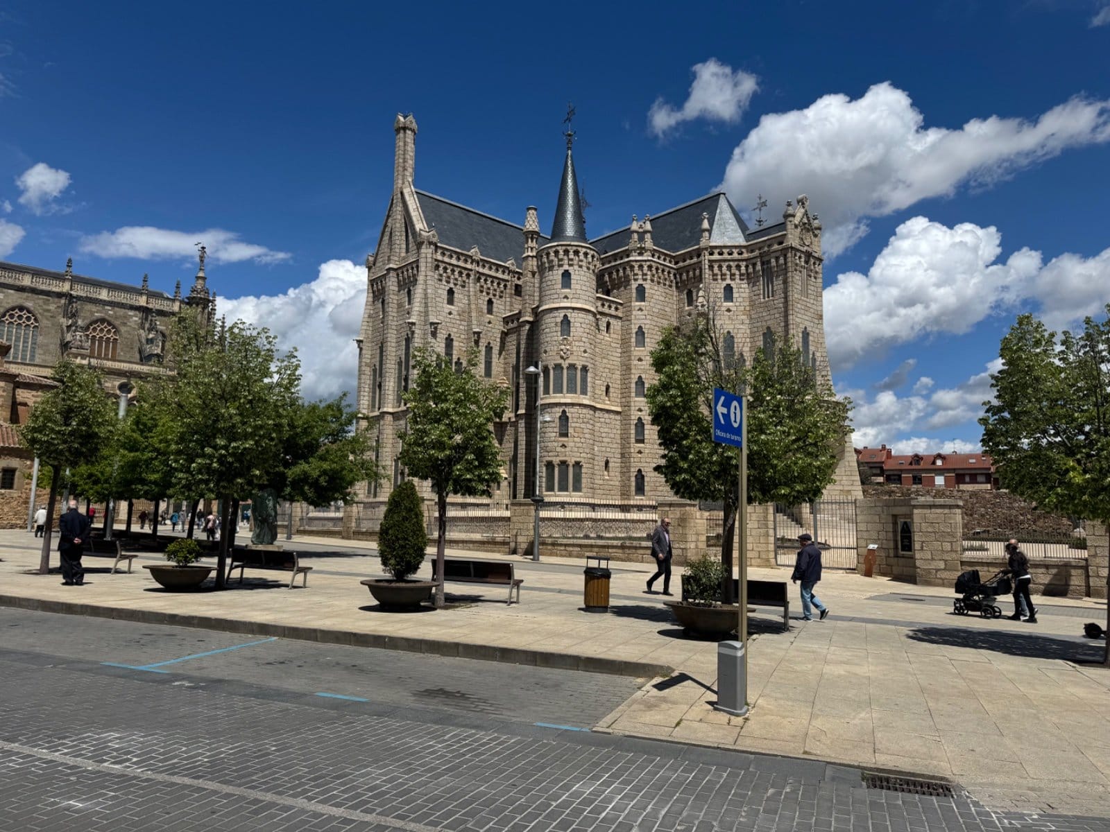 Palace of Gaudi in Astorga