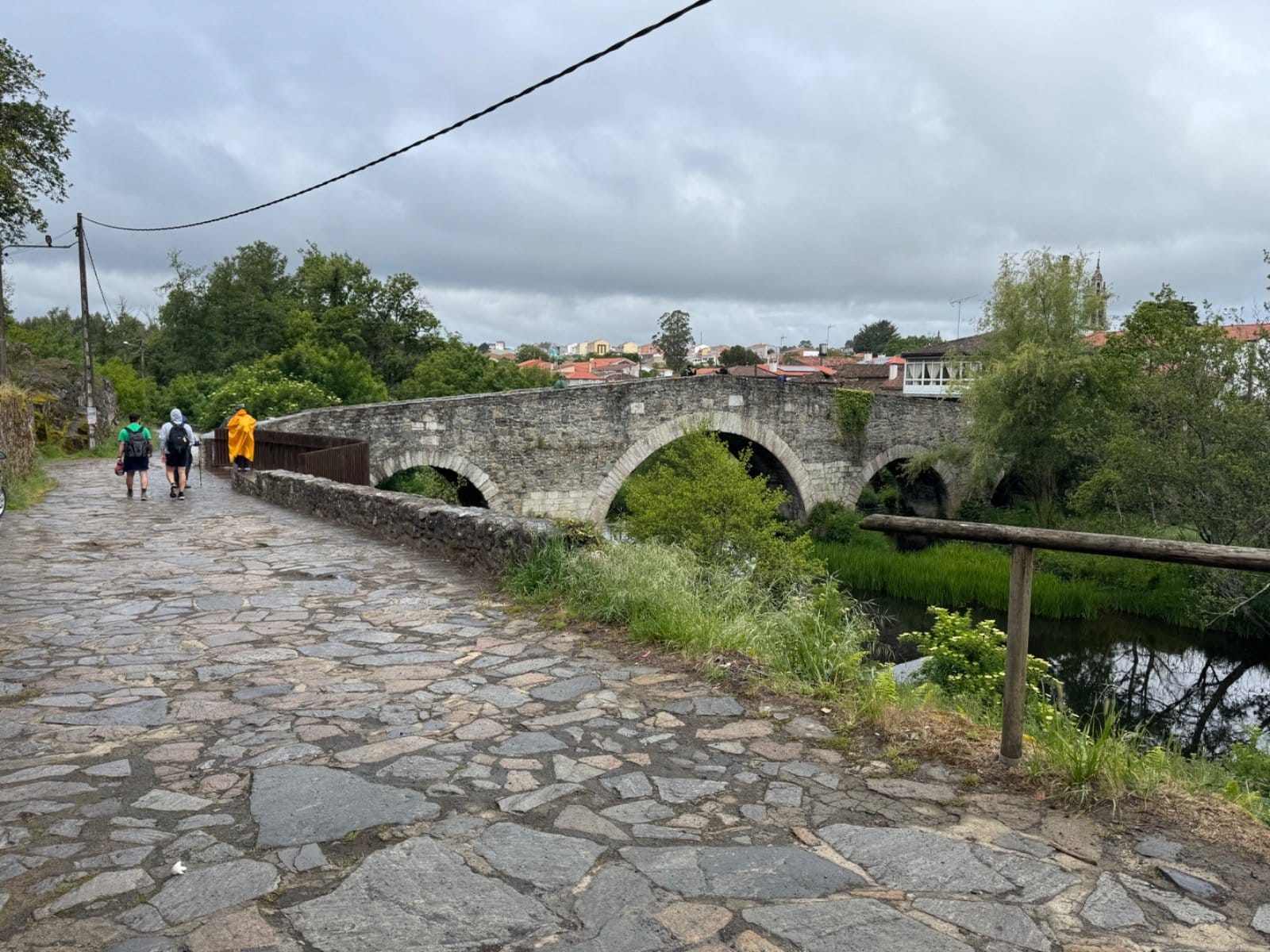 Medieval stone bridge near Arzúa