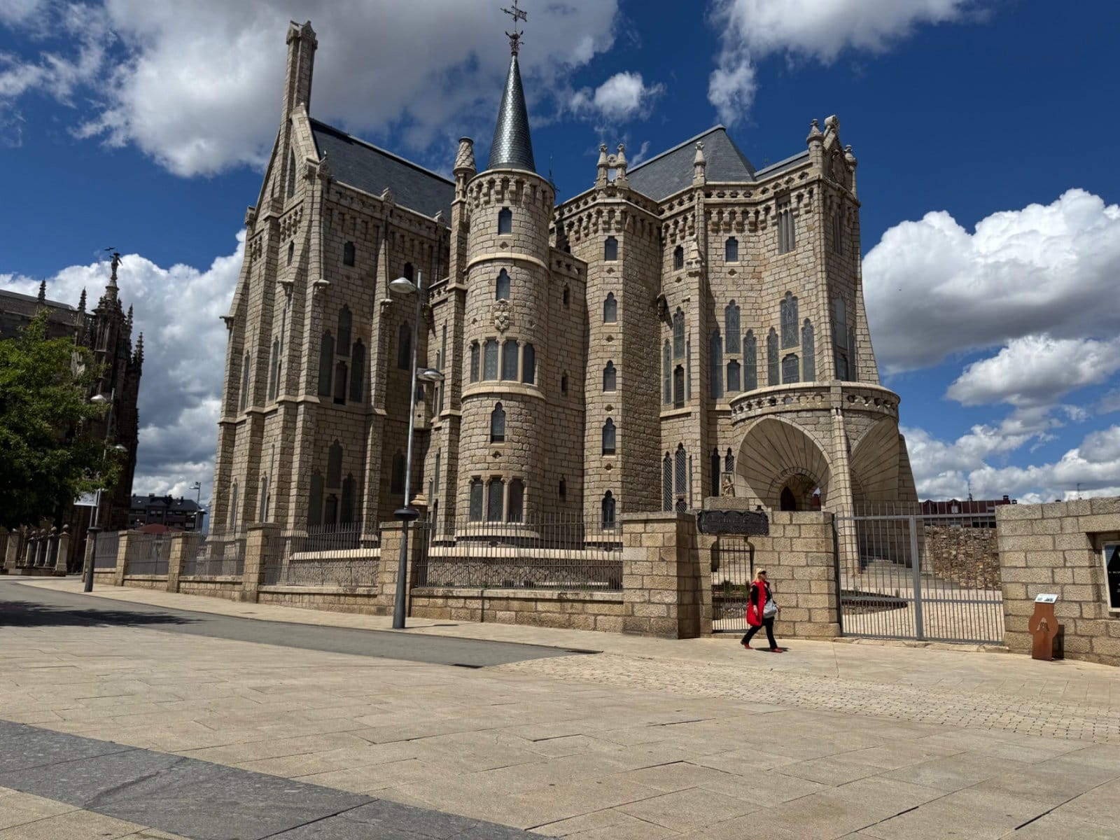 Palace of Gaudi exterior view