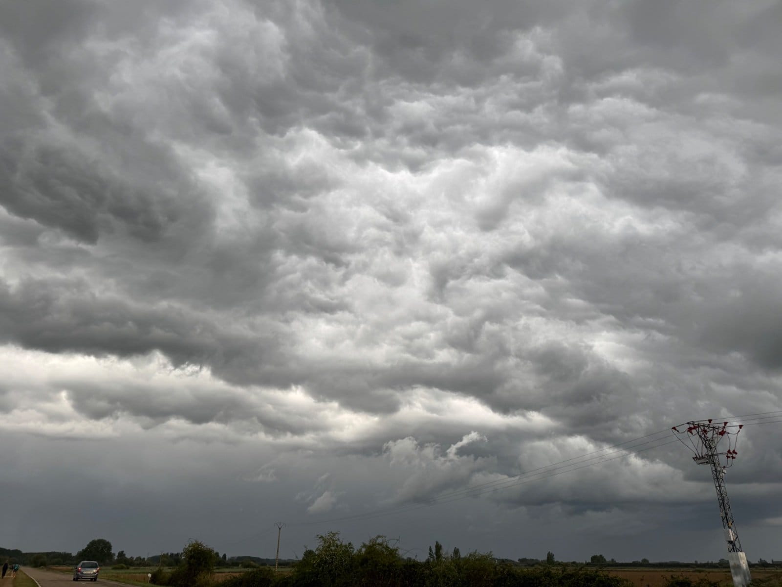 Ominous storm clouds gathering over the Meseta