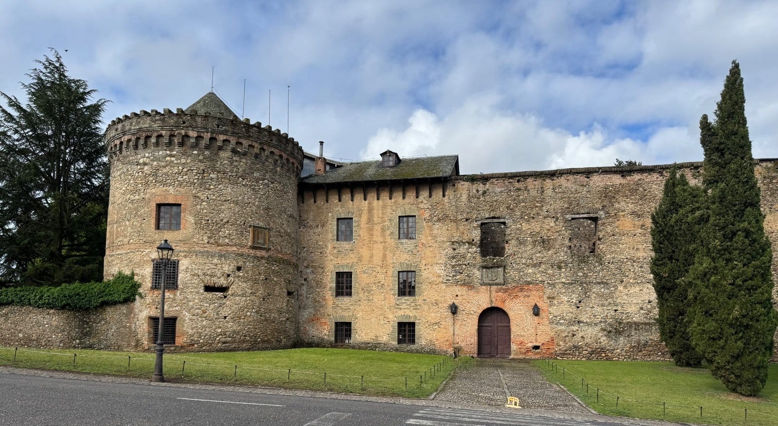 Medieval castle in Villafranca del Bierzo