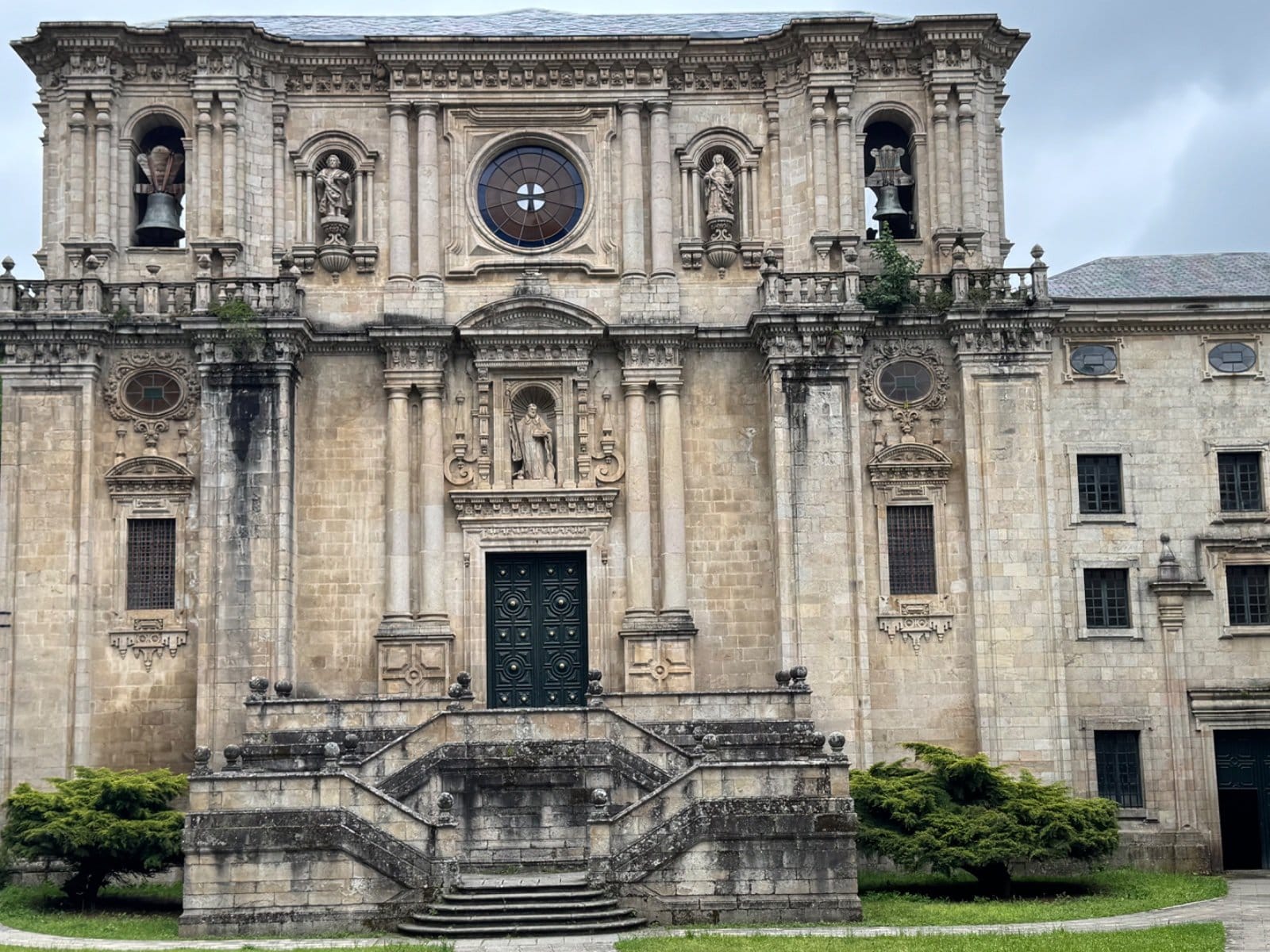 Benedictine Monastery facade at Samos