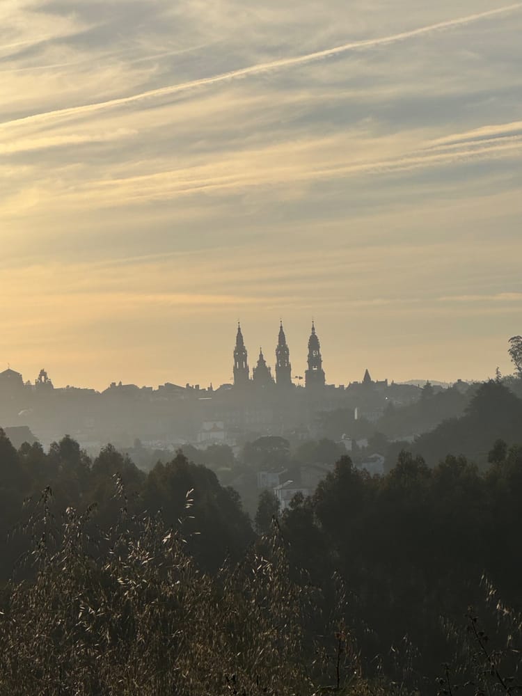 Santiago to A Pena, 18.64 miles