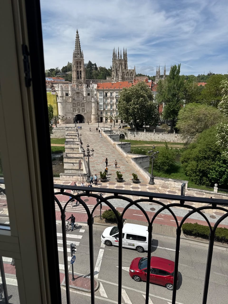 A Room with a View in Burgos